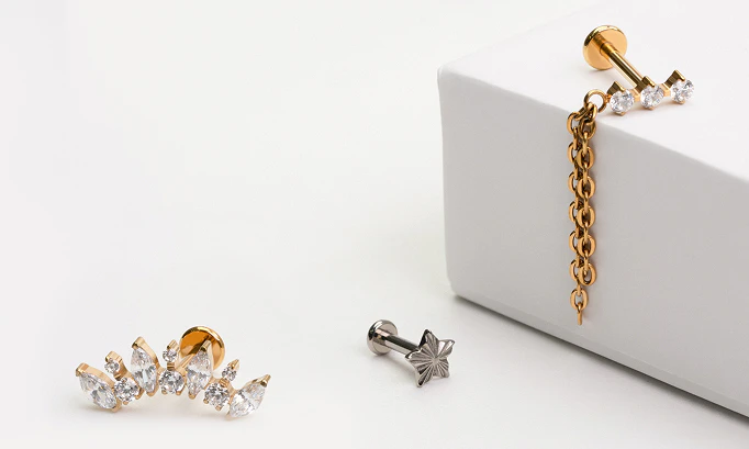 Labrets para Piercings