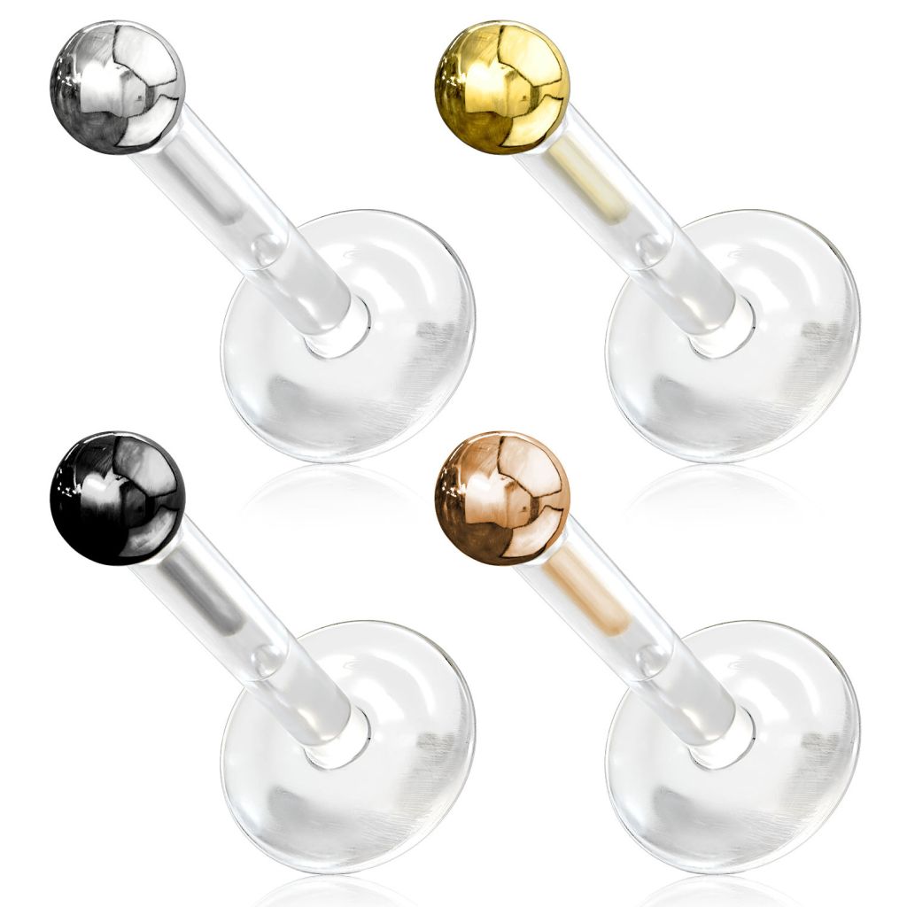 Piercing teflon labret best sale