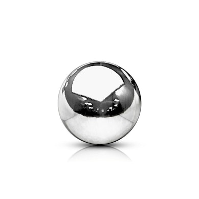 Bola para piercing en oro de 14 quilates