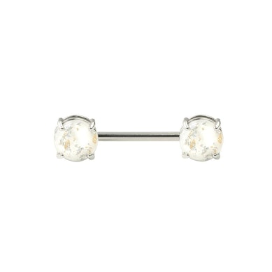 Piercing para el pezón con look de lava