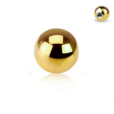 Bola de piercing en varios colores