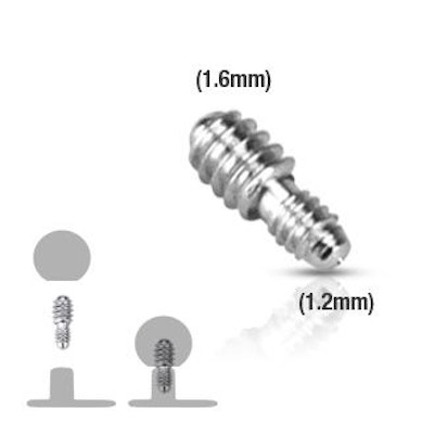 Convertidor para joyas microdermales