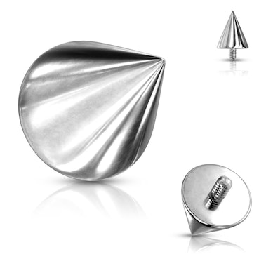 Joya para microdermal en forma de pincho