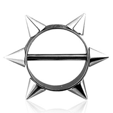 Escudo para el pezón con pinchos