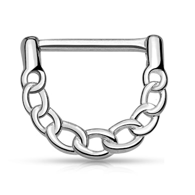 Clicker para el pezón con cadena