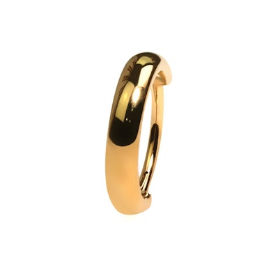 Aro clicker de titanio tipo huggie