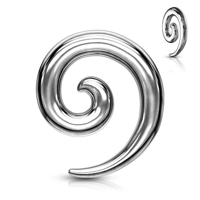 Taper en espiral en acero quirúrgico