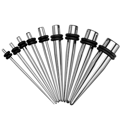 Set de tapers en acero quirúrgico