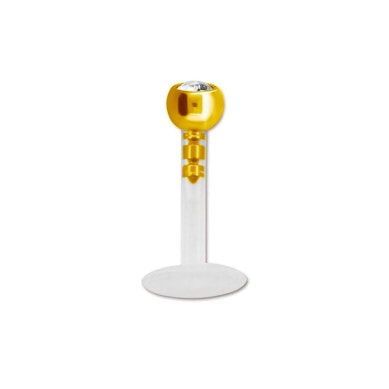 Labret de ptfe con brillante