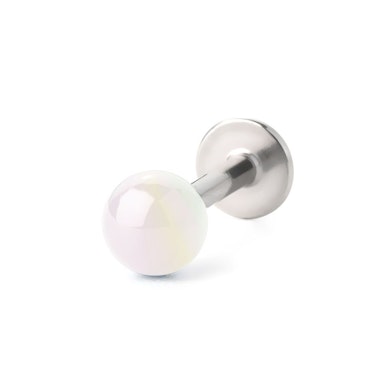 Labret con bola metálica
