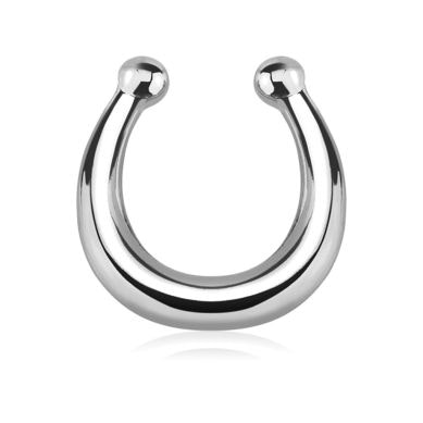 Fake piercing clip-on para el septum de diseño simple