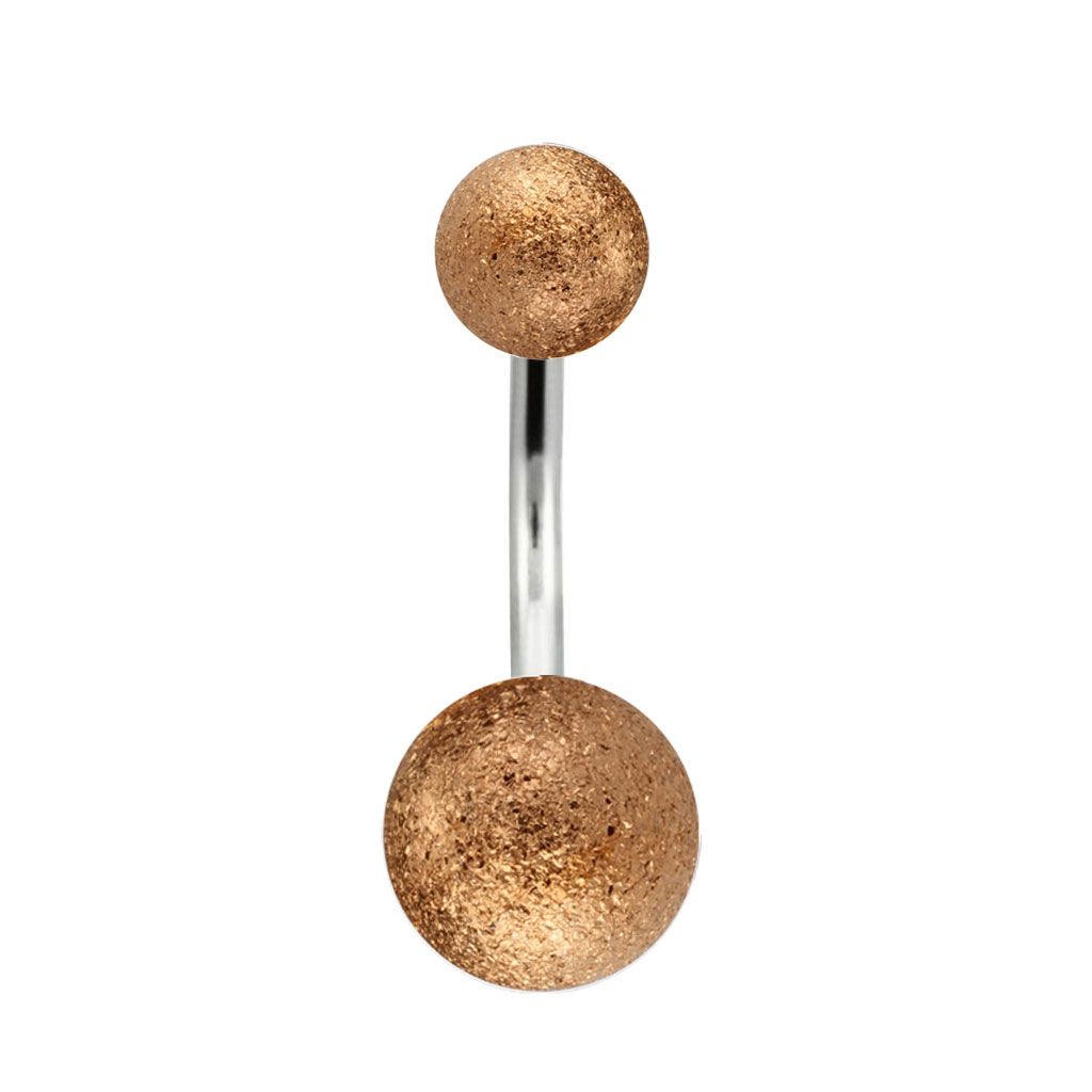 Piercing para el ombligo con look de diamante