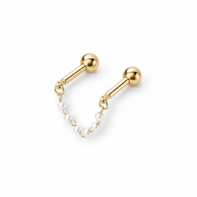 Barra industrial con cadena de perlas