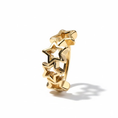 Clicker para el ombligo con estrellas