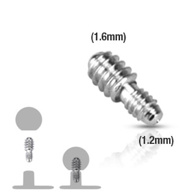 Convertidor para joyas microdermales