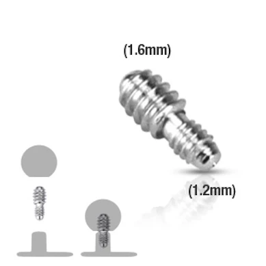 Convertidor para joyas microdermales