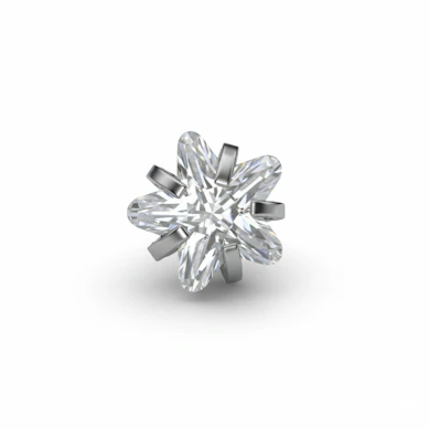 Estrella microdermal de titanio