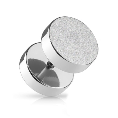 Plug falso con efecto de diamantes