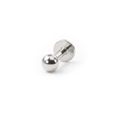 Labret push-in en titanio