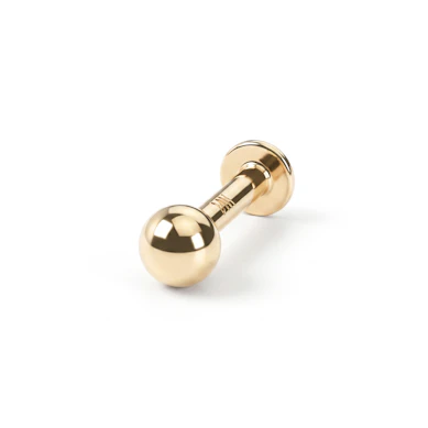 Labret de oro de 14 quilates