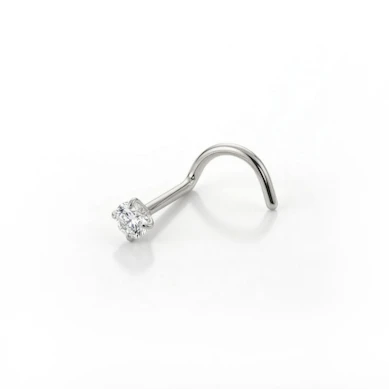 Tornillo para la nariz con brillante