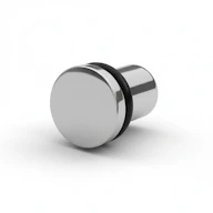 Plug de titanio con acabado espejo