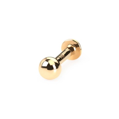 Labret de oro de 14 quilates