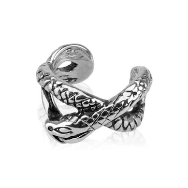 Ear cuff con serpiente