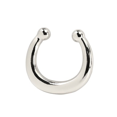 Fake piercing clip-on para el septum de diseño simple