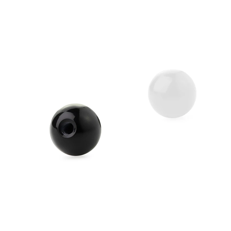 Bola para piercing de acrílico en varios colores y tamaños