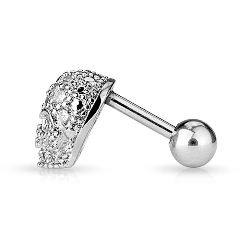 Pendiente con calavera