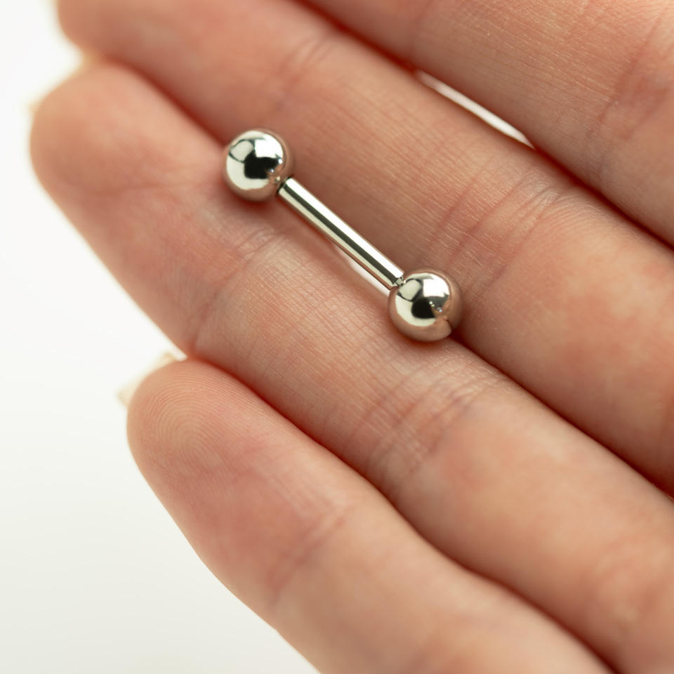 Barra de piercing grande
