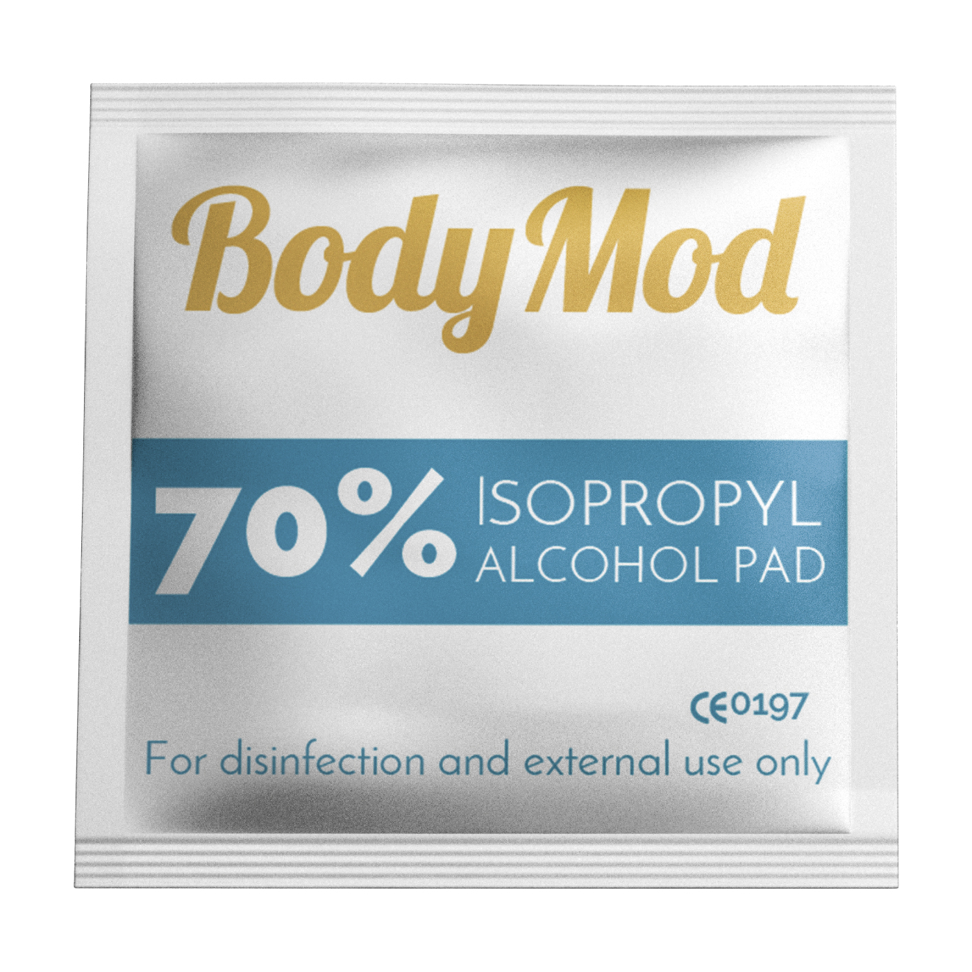 Toallitas desinfectantes con alcohol - 100 ud.