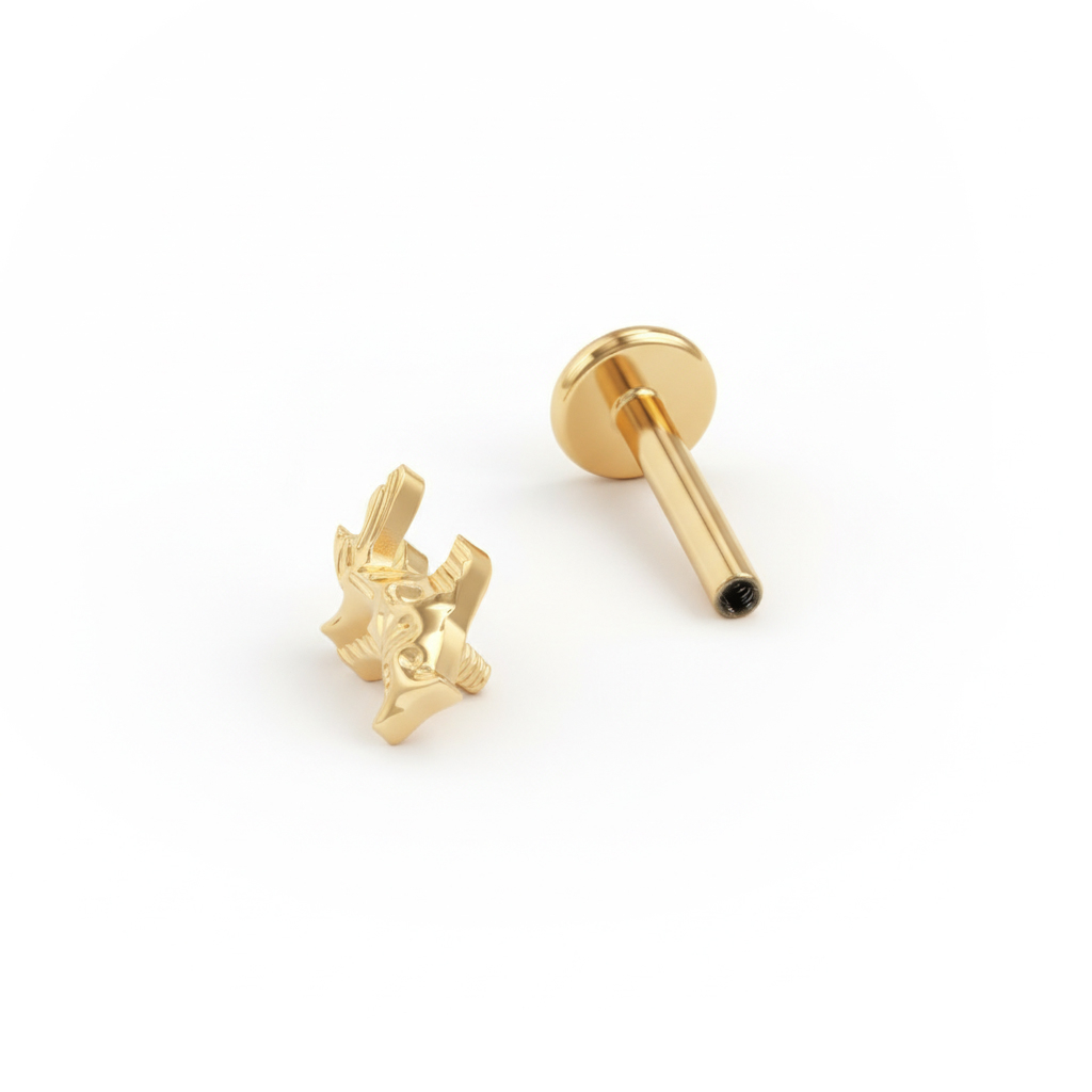 Labret carpa koi de titanio