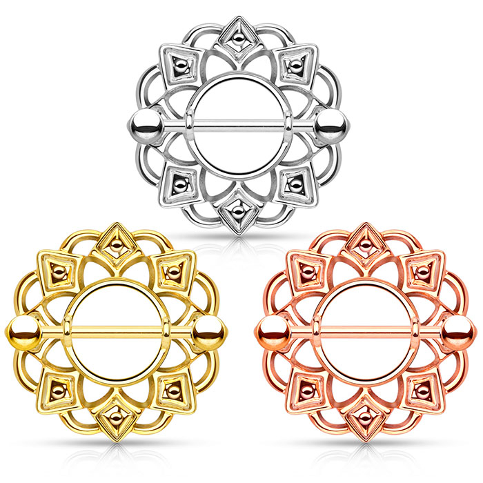 Escudo para el pezón con arcos