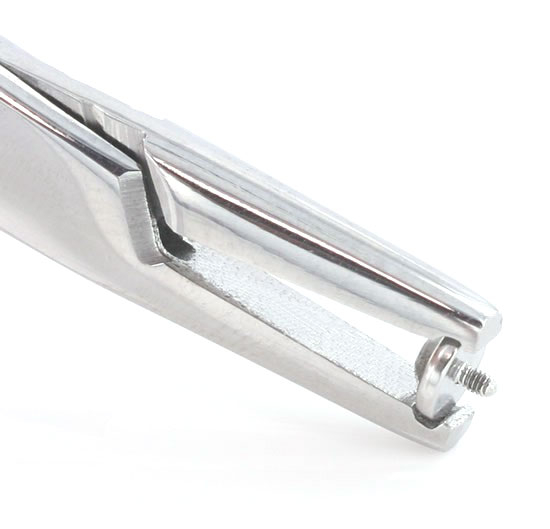 Pinzas para discos de anclaje microdermales