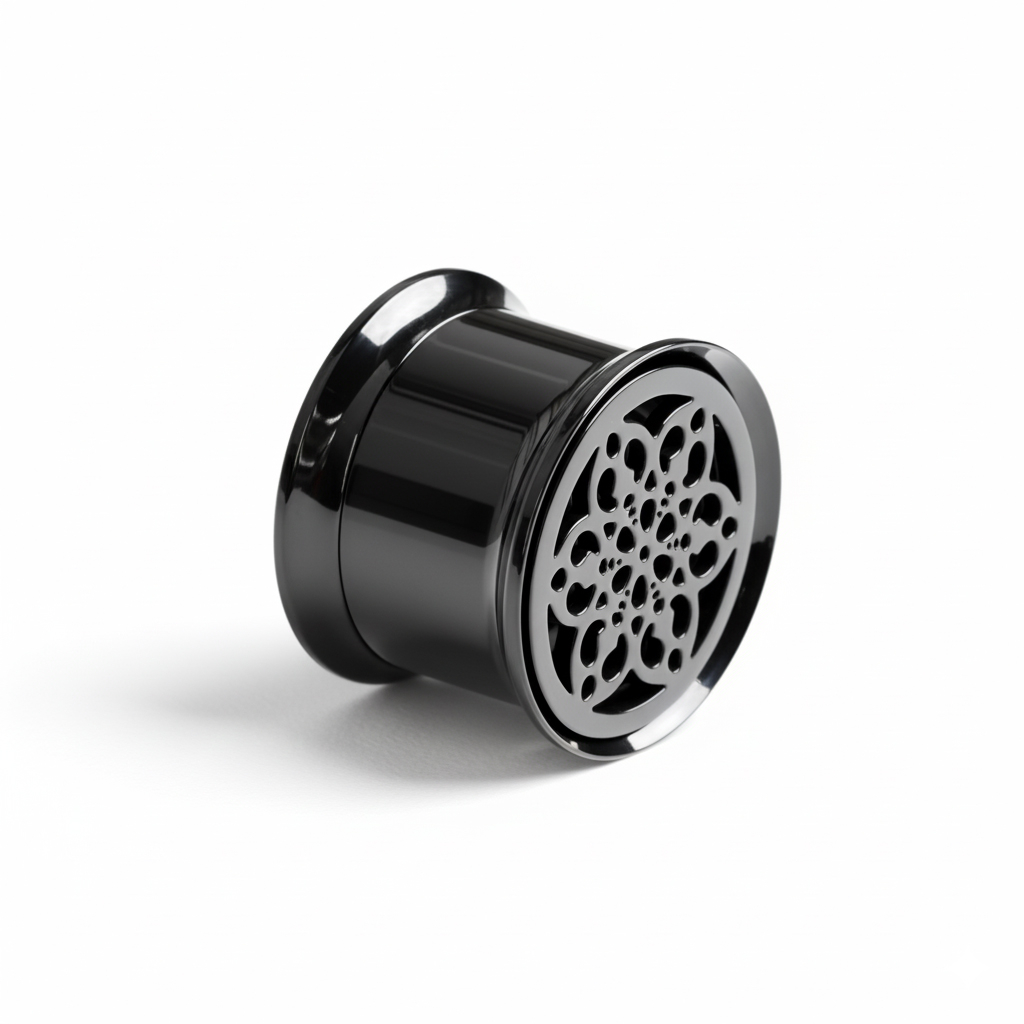 Túnel con filigrana floral