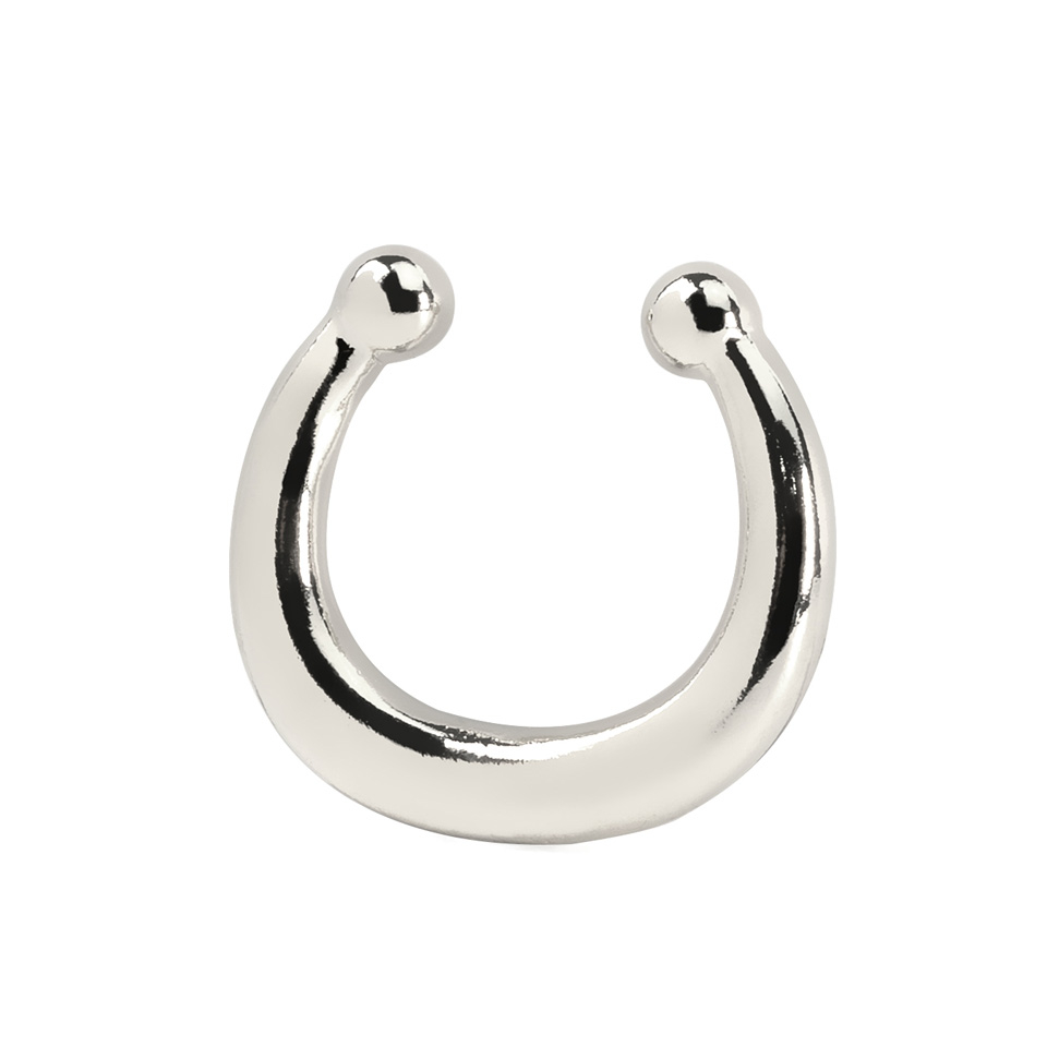 Fake piercing clip-on para el septum de diseño simple