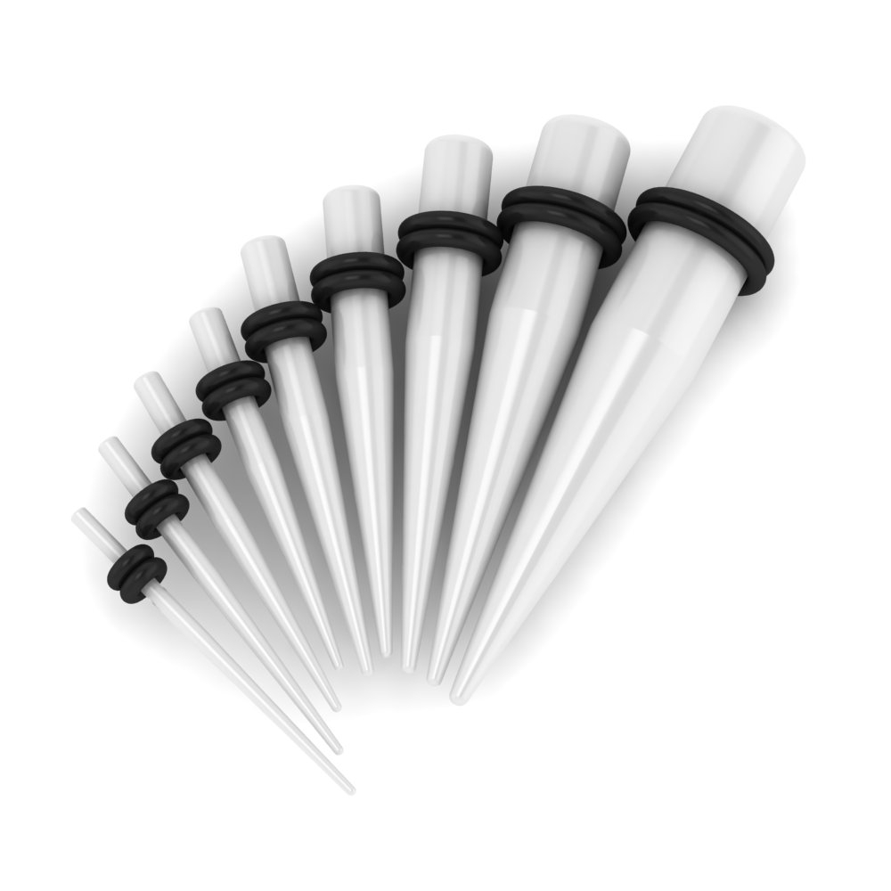 Set de tapers de acrílico