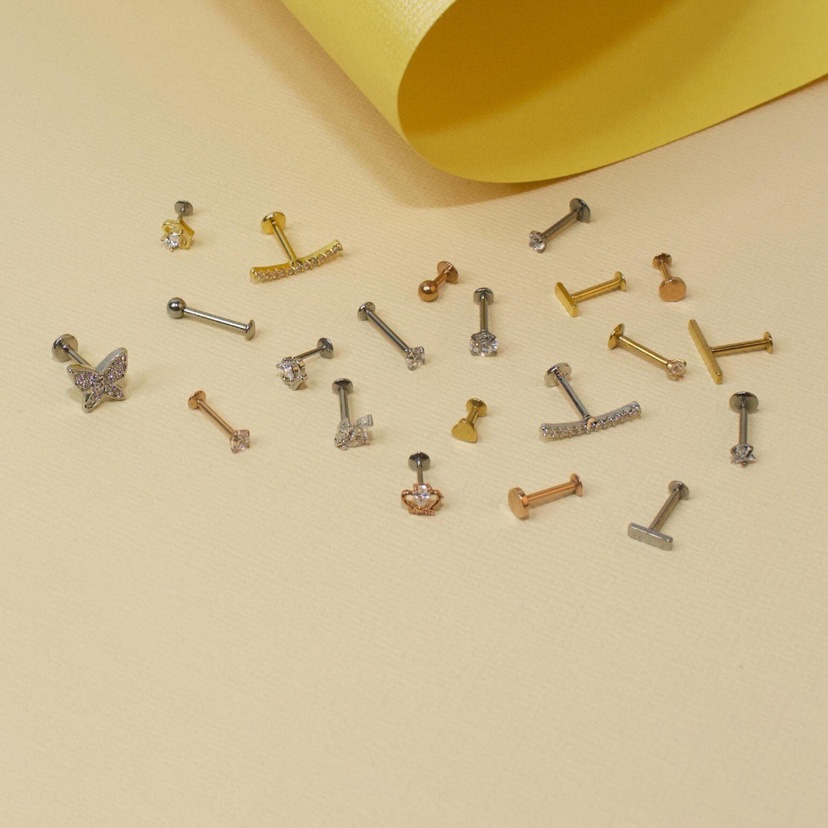 Labrets para Piercings - Ligeros, Cómodos y Únicos