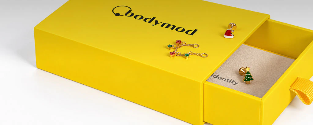 Joyas de navidad para piercing