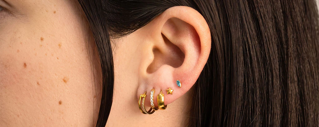 Joyas de Titanio para Piercings en la Oreja